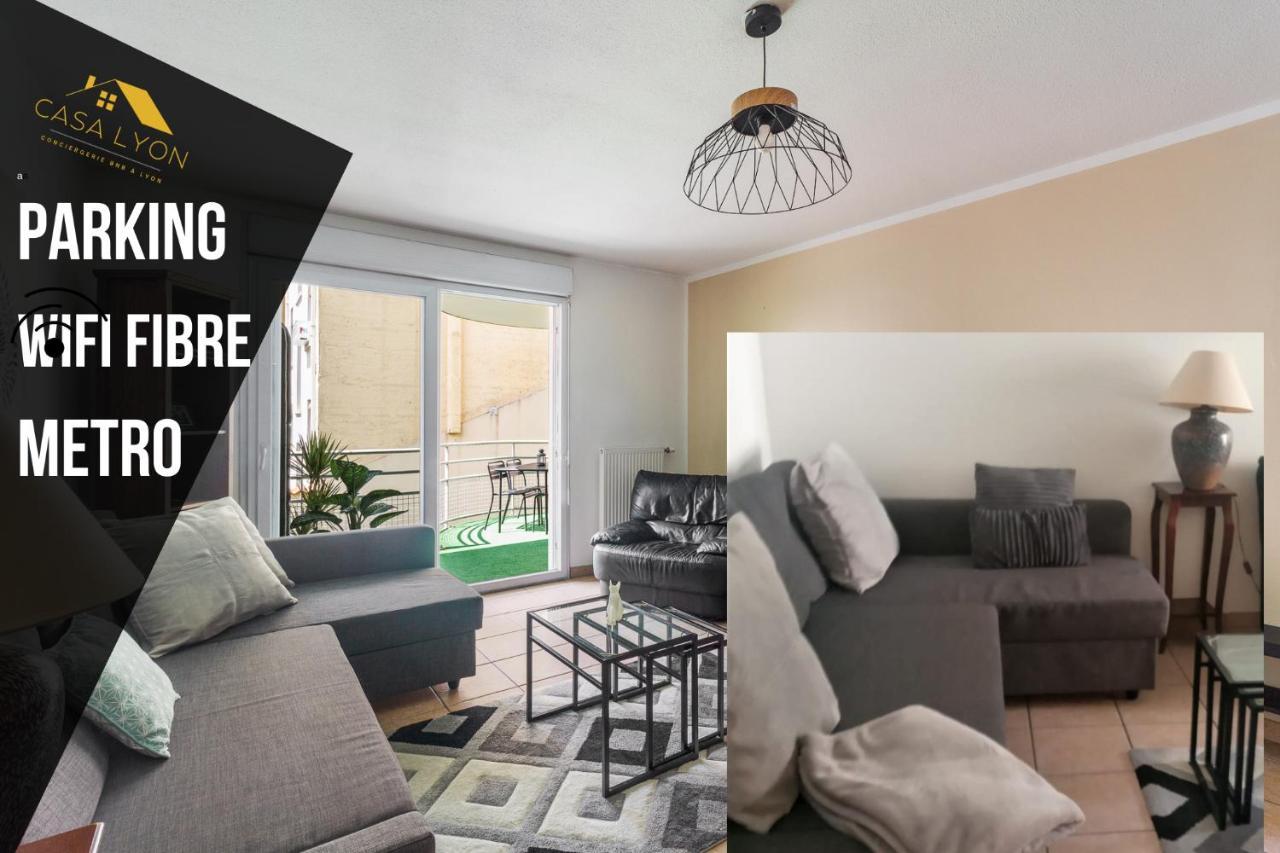 Nice Apartment With Parking Balcon Casa Lyon فيليوربان المظهر الخارجي الصورة